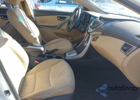 2012 Hyundai Elantra Gls из США, поврежденный, VIN 5NPDH4AE4CH088392